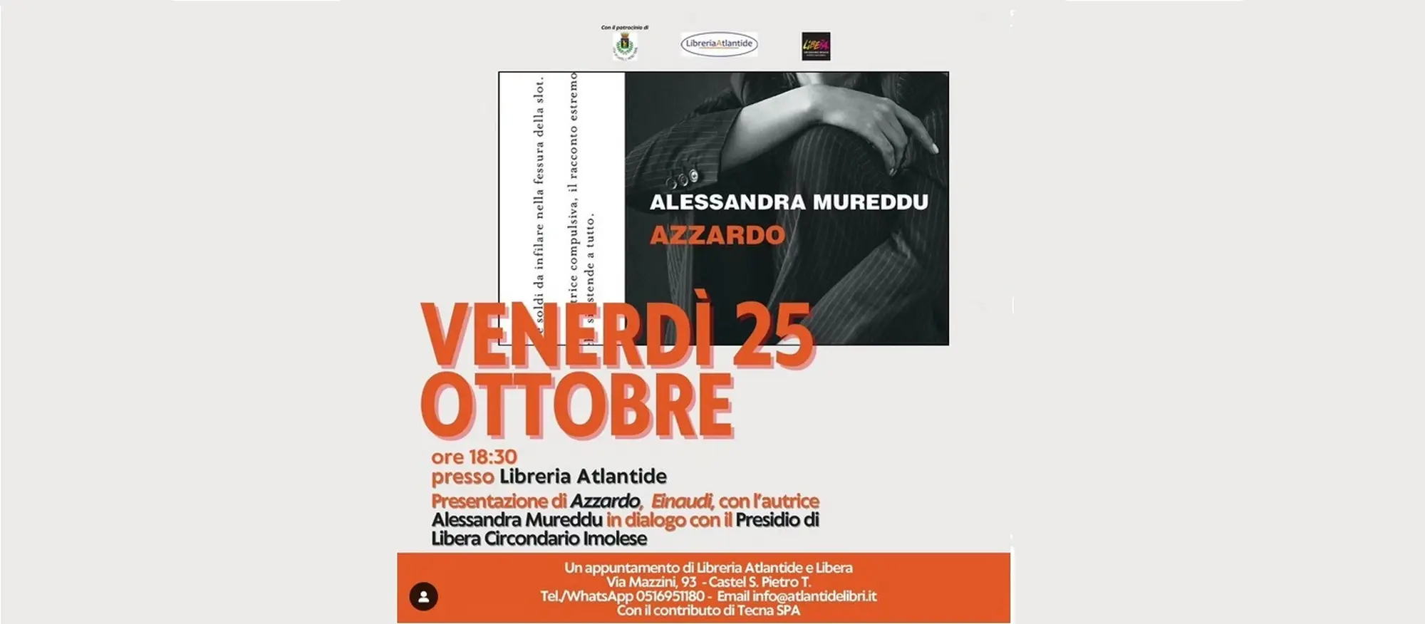 Libreria Atlantide: presentazione del libro 