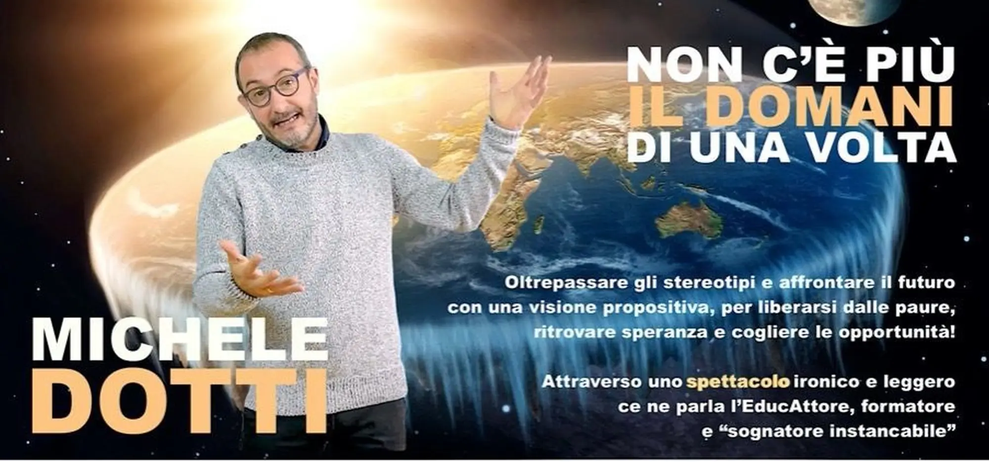 Incontri al Convento: “Non c’è più il domani di una volta”, con Michele Dotti