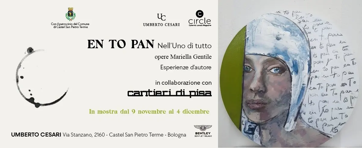 Mostra "En To Pan – Nell’Uno Il Tutto" di Mariella Gentile