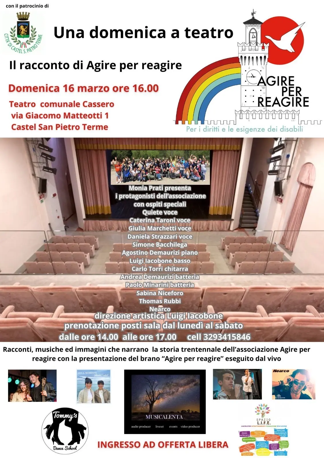 "Una domenica a teatro": il racconto di Agire per Reagire