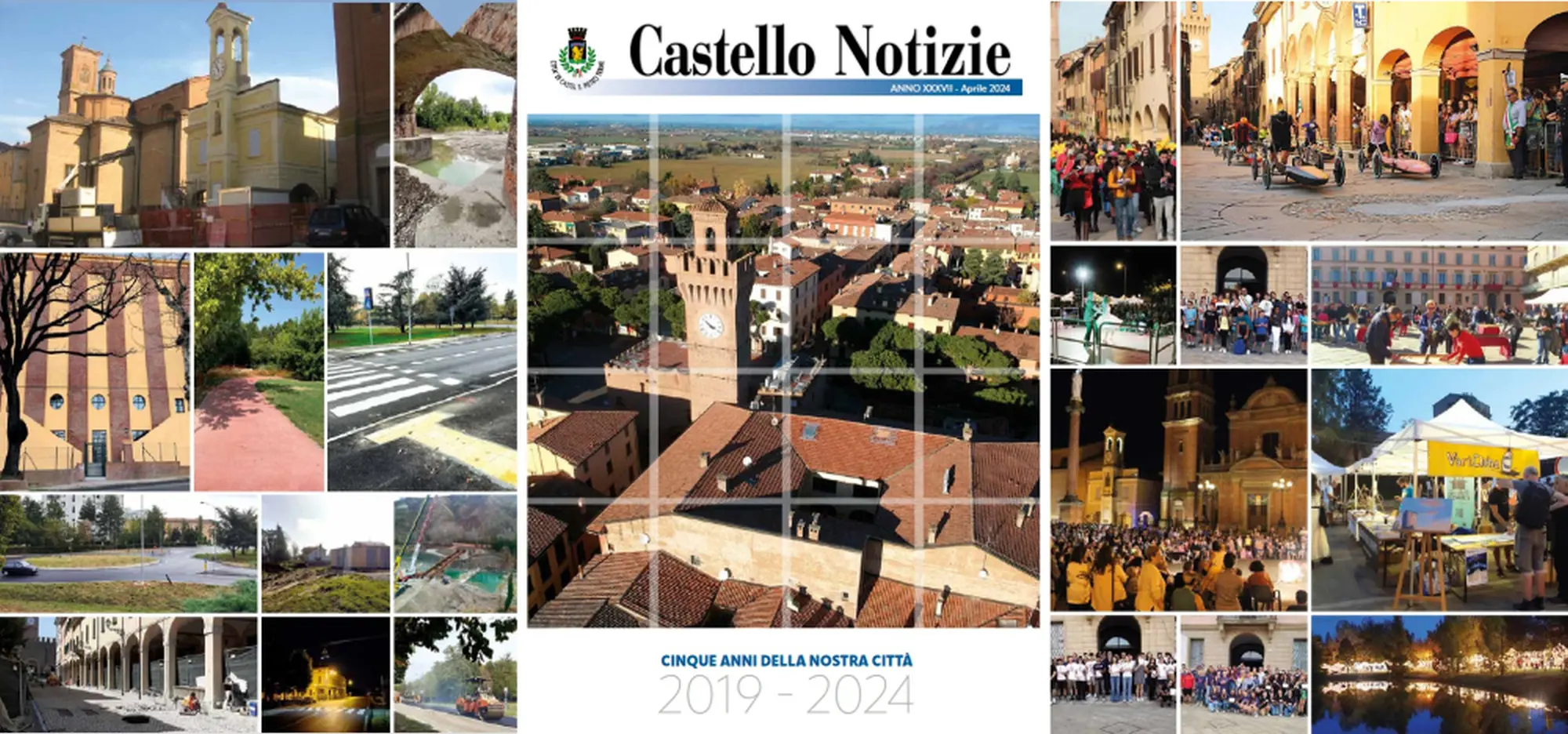 È uscito il numero speciale di Castello Notizie “Cinque anni della nostra città 2019-2024