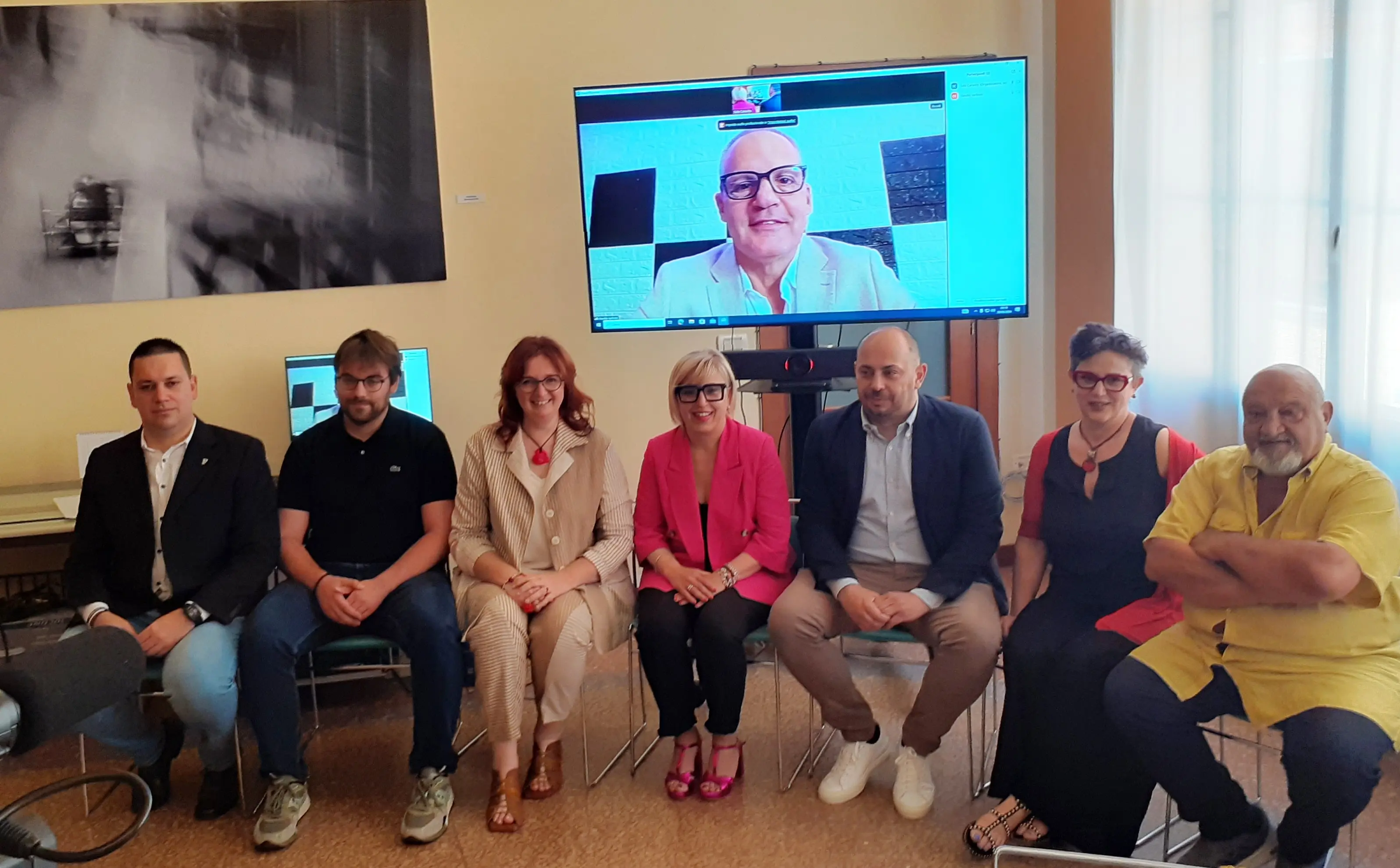 La sindaca Francesca Marchetti presenta la nuova Giunta comunale di Castel San Pietro Terme