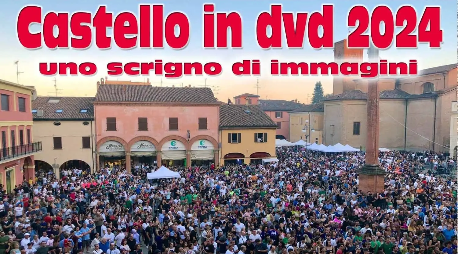 Castello in dvd: uno scrigno di immagini mercoledì 28 in piazza XX Settembre 