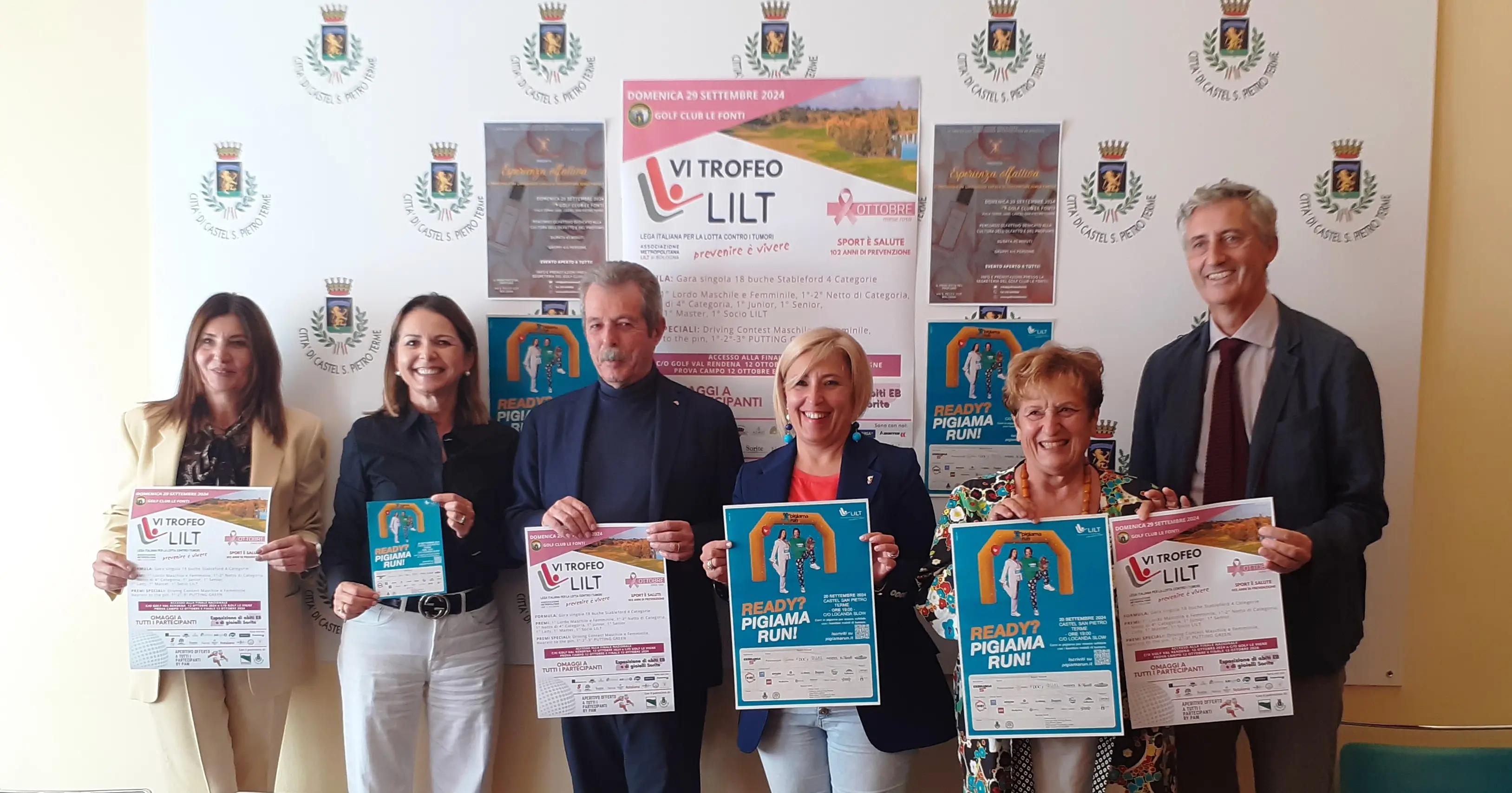 Lilt presenta “Pigiama Run” nel Parco Lungo Sillaro e 6° Trofeo “Sport è Salute” al Golf Le Fonti