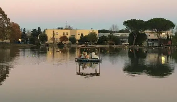 Si accende martedì 3 il presepe sul lago a Osteria Grande