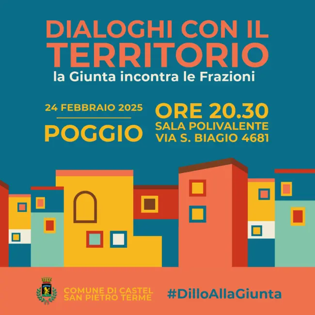 La Giunta prosegue gli incontri con le frazioni: un impegno attivo per dialogare con i cittadini