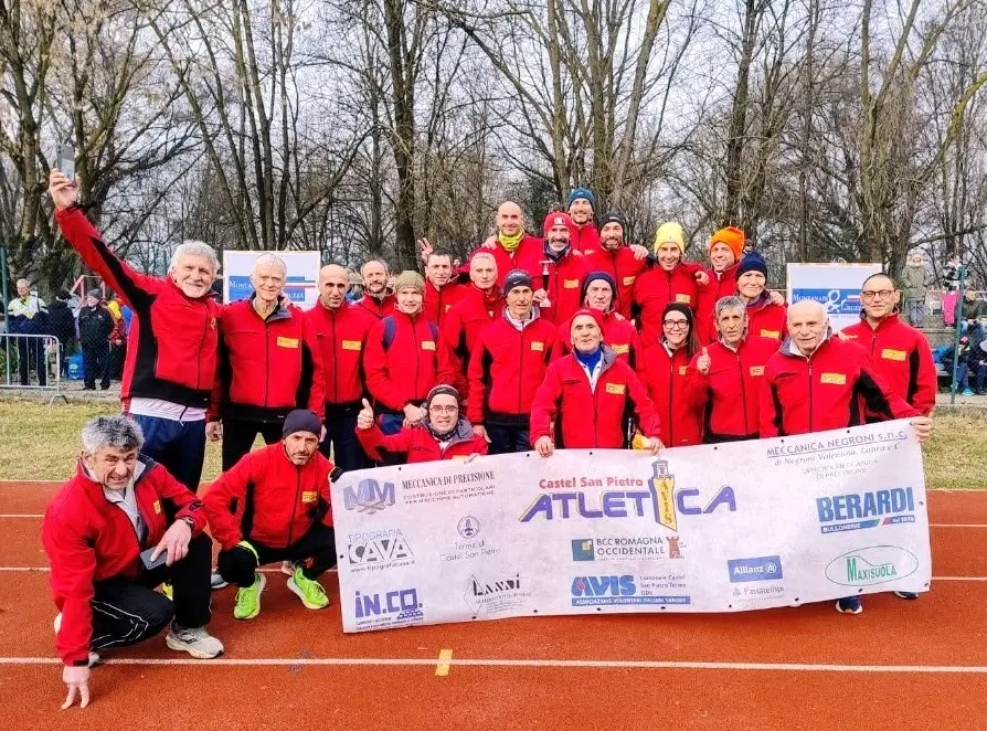 Atletica Avis Castel San Pietro campione regionale di cross a squadre