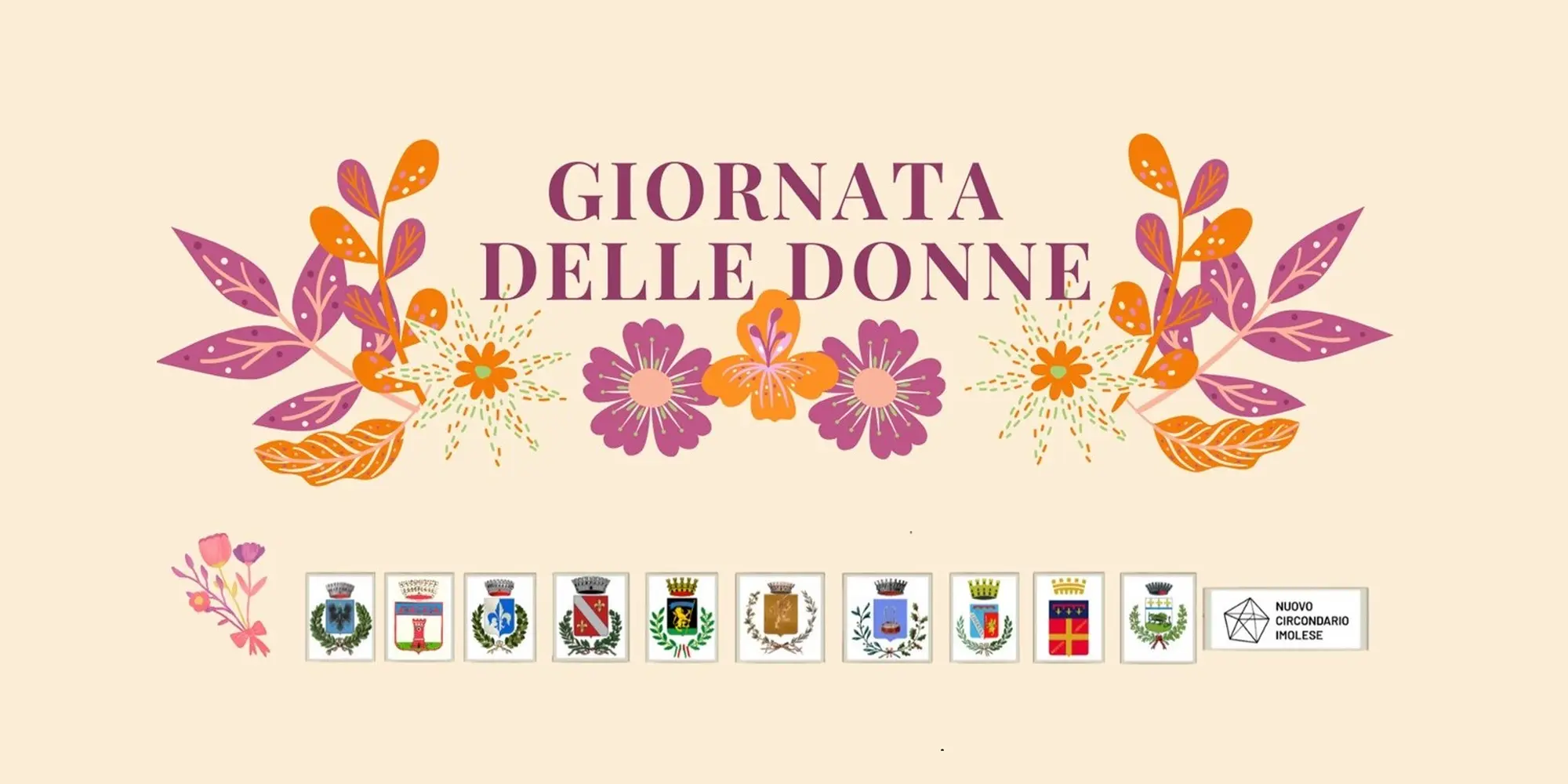 Giornata Internazionale della Donna 2025: tante iniziative nei 10 Comuni del Circondario